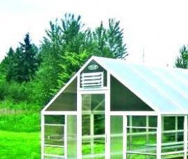 Круглогодичная теплица из поликарбоната - вариант 3