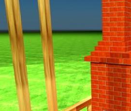 Круглые беседки с мангалом внутри - модель 1