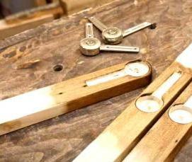 Круглый брусок деревянный - тип 1