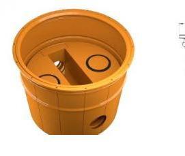 Крышка колодца 1000 мм - вариант 1