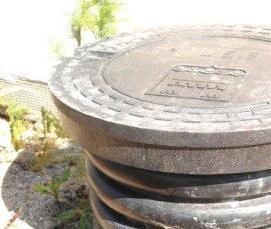 Крышка колодца 315 мм - модель 1