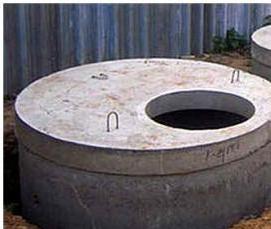 Крышка люка железобетонная - тип 2