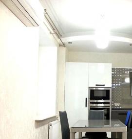 Кухонный подвесной потолок - вариант 3