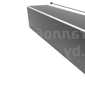 Квадрат стальной - модель 3