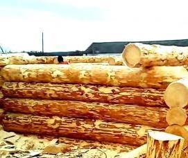 Квадратные бревна - тип 4