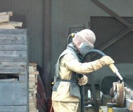 Кварцевый песок для пескоструйного аппарата - вариант 2