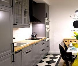 Ламинат Белая плитка - вариант 4