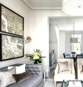 Ламинат белого цвета - модель 2