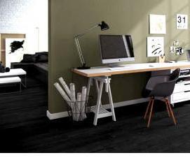 Ламинат Черный дуб - вариант 4