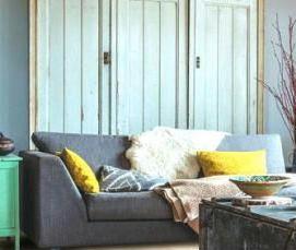 Ламинат Дуб Фантазийный светло-серый - модель 1