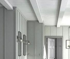 Ламинат Дуб Каньон серый - вариант 1