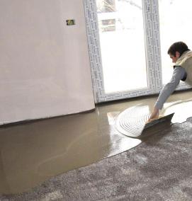 Ламинат на наливной пол - вариант 4