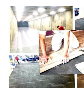 Ламинат на наливной пол - вариант 2