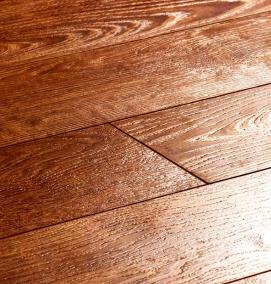 Ламинат с металлическим замком - модель 1