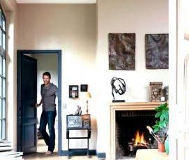 Ламинат серо-синий - модель 2