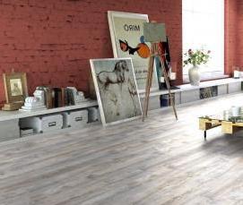 Ламинат светло-серый Дуб - модель 3