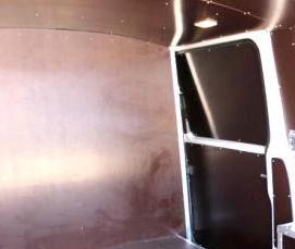 Ламинированная фанера для фургона - модель 2