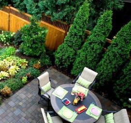 Ландшафтный дизайн участка 13 соток - тип 3