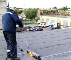 Латочный ремонт мягкой кровли - тип 1