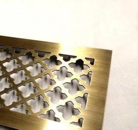 Латунные вентиляционные решетки - модель 4