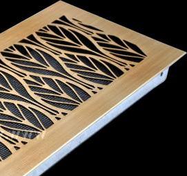 Латунные вентиляционные решетки - модель 2