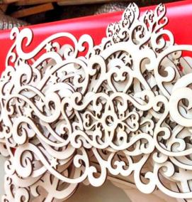 Лазерная резка фанеры - модель 3