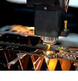 Лазерная резка кислородом - модель 1