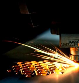 Лазерная резка кислородом - модель 4