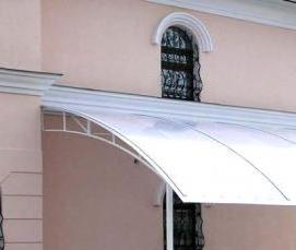 Лазерная резка монолитного поликарбоната - модель 3