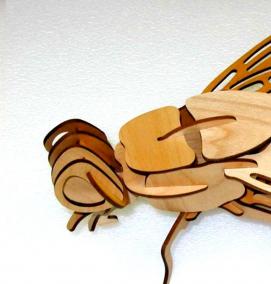 Лазерная резка открыток - тип 4