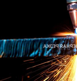 Лазерная резка стали - модель 1