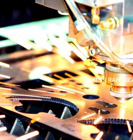 Лазерная резка стали - модель 2