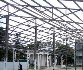 Легкие металлоконструкции из оцинкованного профиля - модель 1