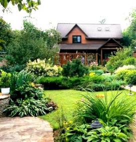 Легкий ландшафтный дизайн - вариант 2