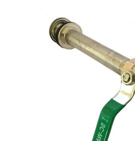 Лейка для садового душа с краном - тип 1