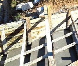 Ленточный фундамент на буронабивных сваях - тип 2