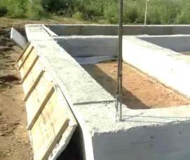 Ленточный фундамент на глине - вариант 1