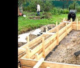 Ленточный фундамент на глине - вариант 4