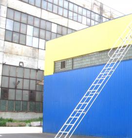 Лестница алюминиевая 2х9 - вариант 1