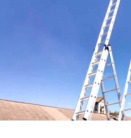 Лестница алюминиевая 2х9 - вариант 2