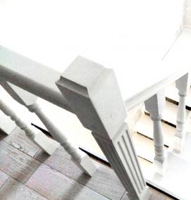 Лестница алюминиевая для дачи - тип 2