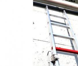 Лестница алюминиевая секционная 14 ступеней - тип 4