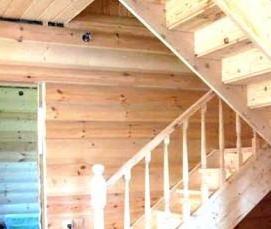 Лестница деревянная для детей - тип 4