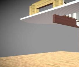 Лестница деревянная для детей - тип 3