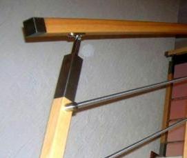 Лестница деревянная сборная - тип 2