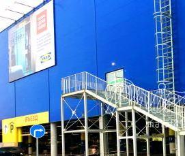 Лестница маршевая металлическая - модель 2