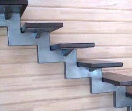 Лестница металлическая «зигзаг» - тип 2