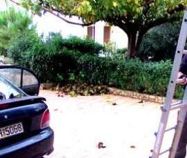 Лестница приставная алюминиевая 4 метра - модель 3