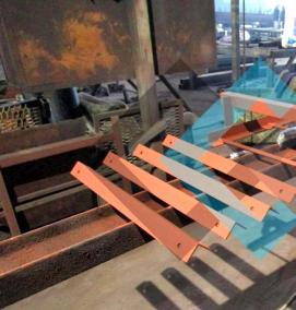 Лестница приставная алюминиевая - модель 2