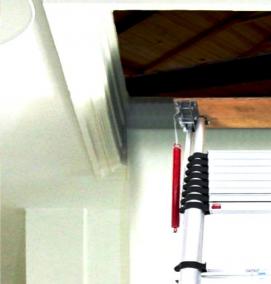 Лестница складная алюминиевая 7 метров - тип 1